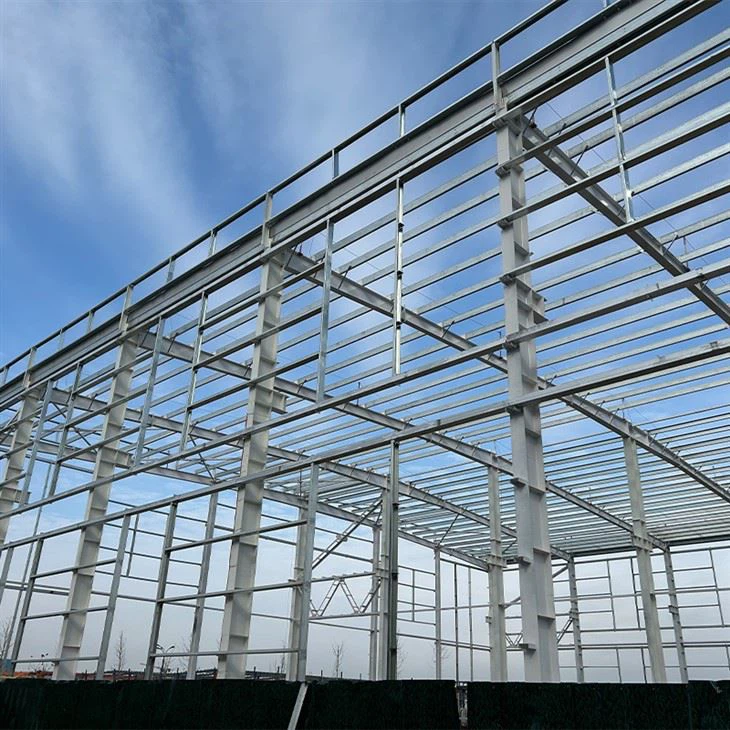 Prefabricated steel structure workshop