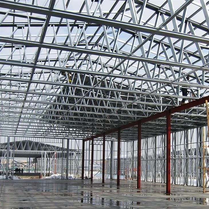 Long Span Prefab Steel Structural Workshop